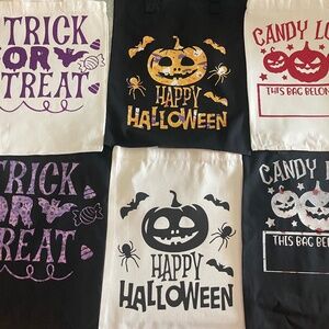 Halloween candy bags